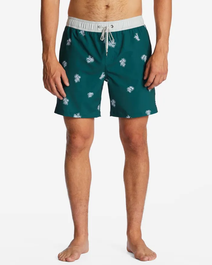 Billabong Sundays Layback 17quot Boardshorts Forest Men Elastic Waist Boardshorts Billabong Sundays Layback 17quot Boardshorts Forest Men Elastic Waist Boardshorts