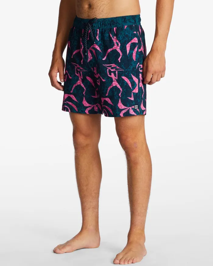 Billabong Sundays Layback 17quot Boardshorts Marine Men Elastic Waist Boardshorts Billabong Sundays Layback 17quot Boardshorts Marine Men Elastic Waist Boardshorts