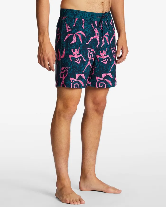 Billabong Sundays Layback 17quot Boardshorts Marine Men Elastic Waist Boardshorts Billabong Sundays Layback 17quot Boardshorts Marine Men Elastic Waist Boardshorts