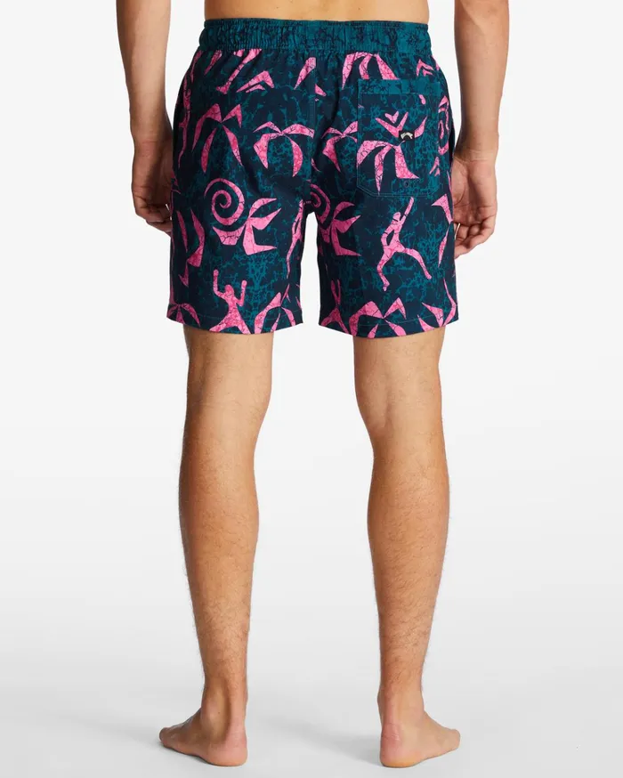Billabong Sundays Layback 17quot Boardshorts Marine Men Elastic Waist Boardshorts Billabong Sundays Layback 17quot Boardshorts Marine Men Elastic Waist Boardshorts