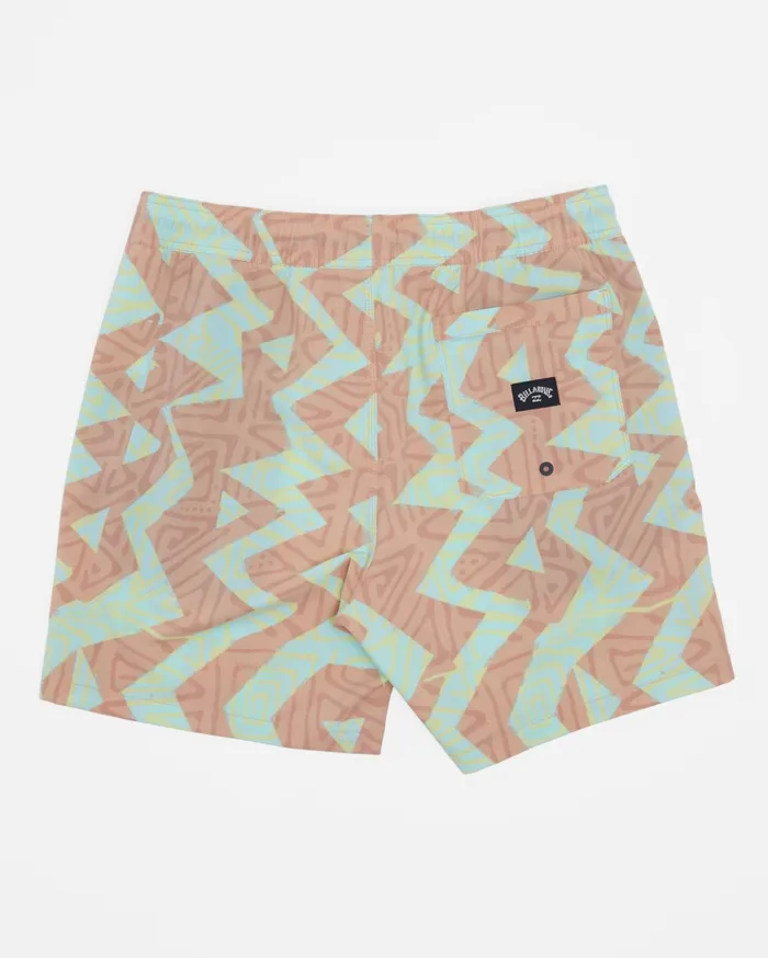 Billabong Sundays Layback 17quot Boardshorts Melon Men Elastic Waist Boardshorts Billabong Sundays Layback 17quot Boardshorts Melon Men Elastic Waist Boardshorts