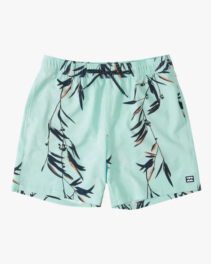 Billabong Sundays Layback 17quot Boardshorts Mint Men Elastic Waist Boardshorts Billabong Sundays Layback 17quot Boardshorts Mint Men Elastic Waist Boardshorts