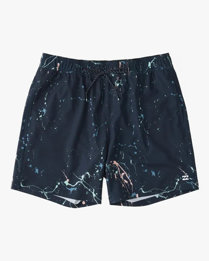 Billabong Sundays Layback 17quot Boardshorts Navy Men Elastic Waist Boardshorts Billabong Sundays Layback 17quot Boardshorts Navy Men Elastic Waist Boardshorts