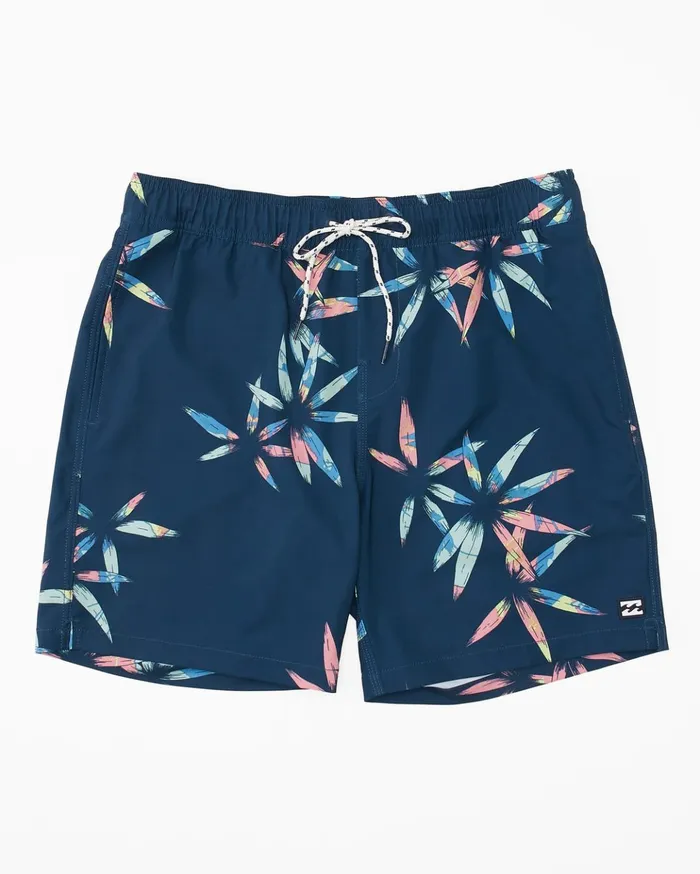 Billabong Sundays Layback Boardshorts 17quot Dark Blue Men Elastic Waist Boardshorts Billabong Sundays Layback Boardshorts 17quot Dark Blue Men Elastic Waist Boardshorts