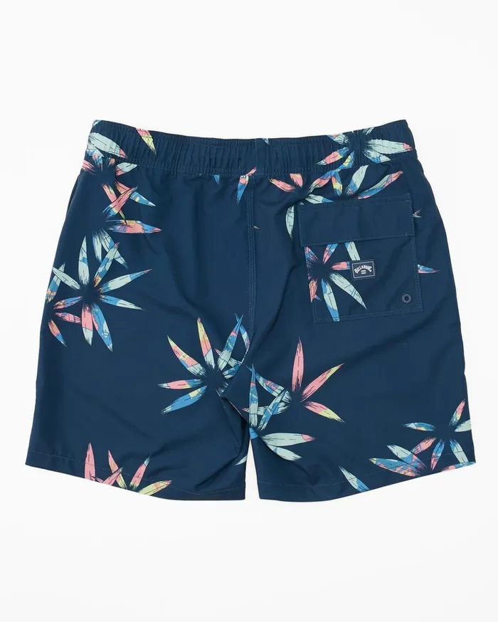 Billabong Sundays Layback Boardshorts 17quot Dark Blue Men Elastic Waist Boardshorts Billabong Sundays Layback Boardshorts 17quot Dark Blue Men Elastic Waist Boardshorts