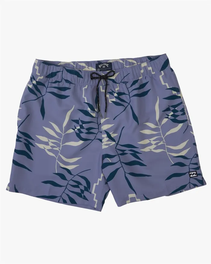 Billabong Sundays Layback Boardshorts 17quot Dusty Purple Men Elastic Waist Boardshorts Billabong Sundays Layback Boardshorts 17quot Dusty Purple Men Elastic Waist Boardshorts