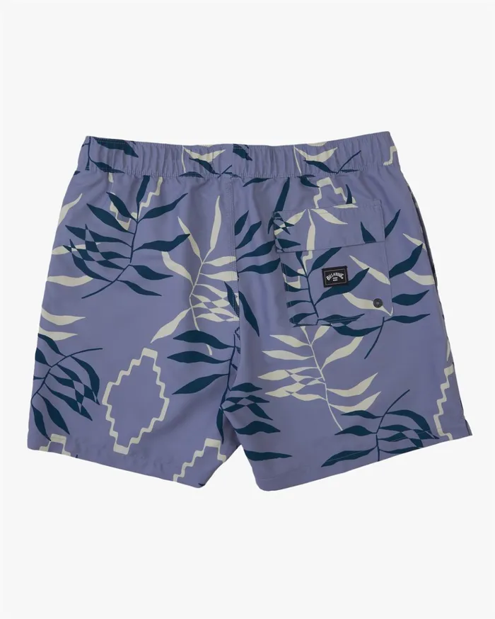 Billabong Sundays Layback Boardshorts 17quot Dusty Purple Men Elastic Waist Boardshorts Billabong Sundays Layback Boardshorts 17quot Dusty Purple Men Elastic Waist Boardshorts