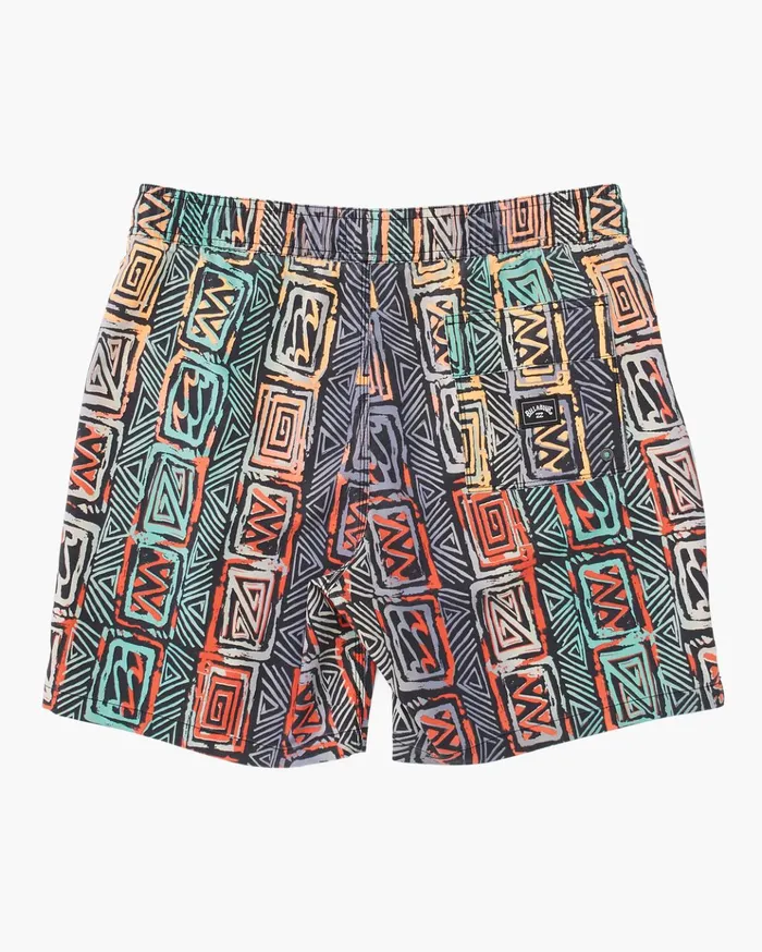 Billabong Sundays Layback Boardshorts 17quot Multicolor Men Elastic Waist Boardshorts Billabong Sundays Layback Boardshorts 17quot Multicolor Men Elastic Waist Boardshorts