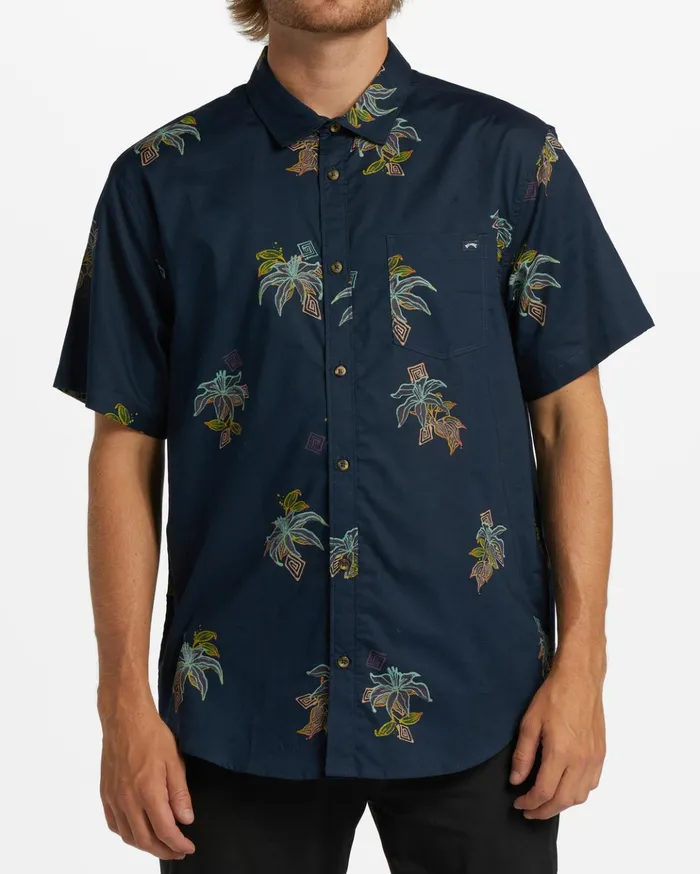Billabong Sundays Mini Short Sleeve Shirt Night Men Shirts