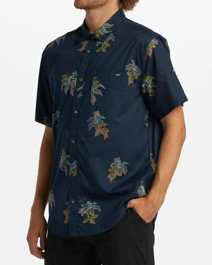 Billabong Sundays Mini Short Sleeve Shirt Night Men Shirts Billabong Sundays Mini Short Sleeve Shirt Night Men Shirts