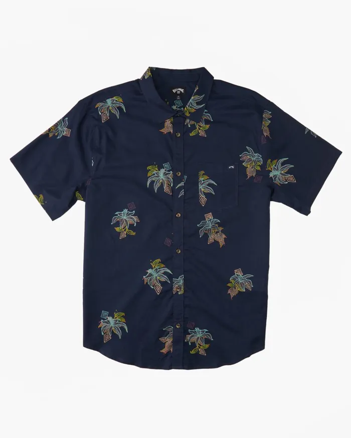 Billabong Sundays Mini Short Sleeve Shirt Night Men Shirts Billabong Sundays Mini Short Sleeve Shirt Night Men Shirts
