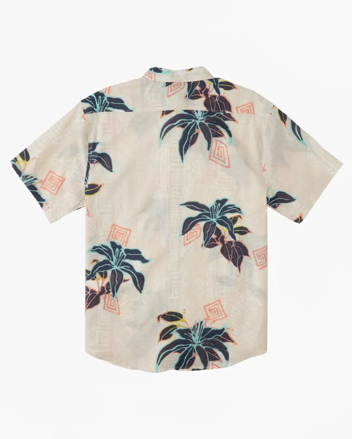 Billabong Sundays Short Sleeve Shirt Bone Men Shirts Billabong Sundays Short Sleeve Shirt Bone Men Shirts