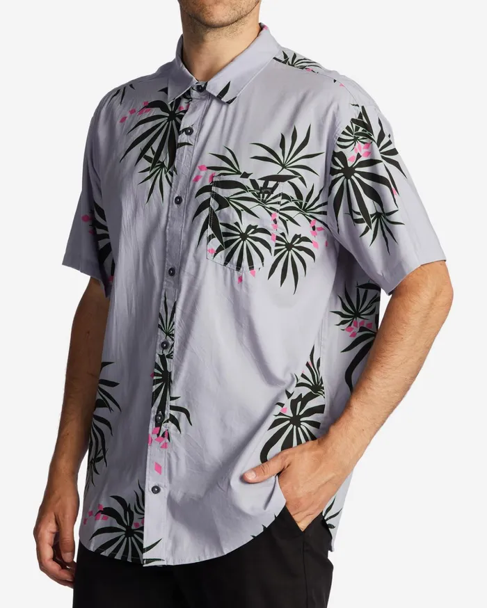 Billabong Sundays Short Sleeve Shirt Purple Haze Men Shirts Billabong Sundays Short Sleeve Shirt Purple Haze Men Shirts
