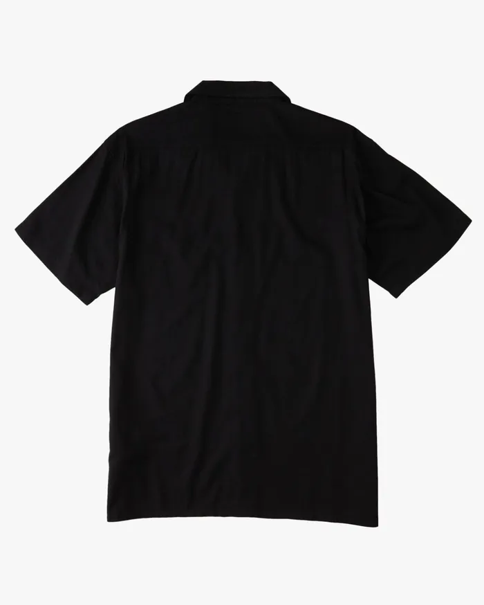 Billabong Sundays Vacay Short Sleeve Shirt Black White Men Shirts Billabong Sundays Vacay Short Sleeve Shirt Black White Men Shirts