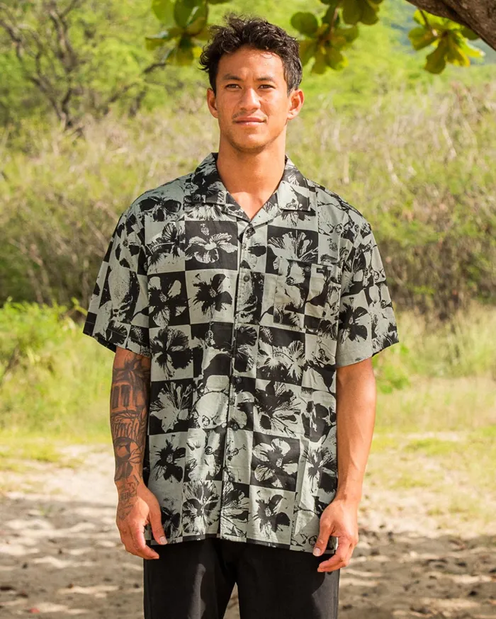 Billabong Sundays Vacay Short Sleeve Shirt Sage Men Shirts