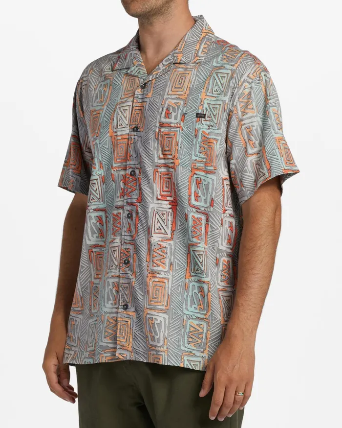 Billabong Sundays Vacay Short Sleeve Shirt Sunset Men Shirts Billabong Sundays Vacay Short Sleeve Shirt Sunset Men Shirts
