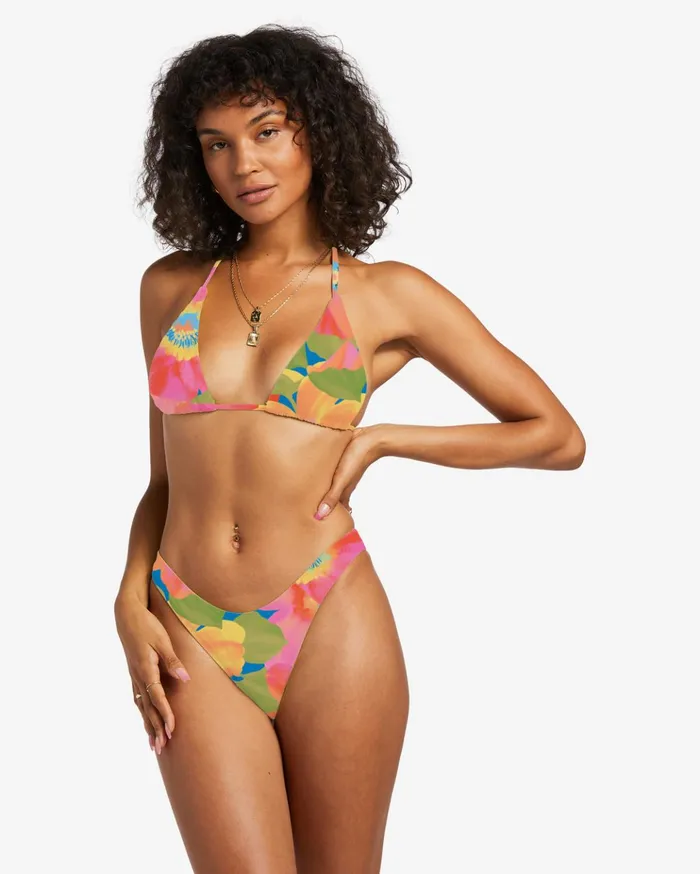 Billabong Sunny Coast Hike Skimpy Bikini Bottoms Multi Women Bikinis Billabong Sunny Coast Hike Skimpy Bikini Bottoms Multi Women Bikinis
