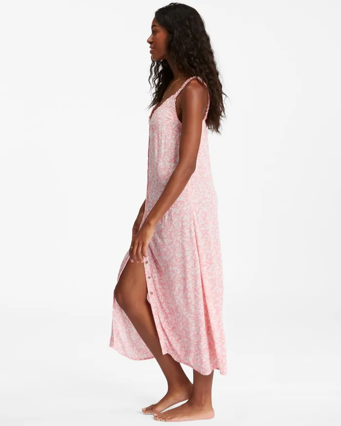 Billabong Sweet Edges Dress Pink Sunset Women Dresses Billabong Sweet Edges Dress Pink Sunset Women Dresses
