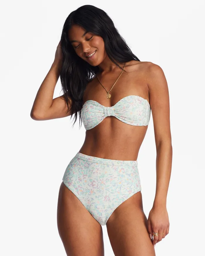 Billabong Sweet Oasis Tanlines High Retro Bikini Bottoms Salt Crystal Women Bikinis Billabong Sweet Oasis Tanlines High Retro Bikini Bottoms Salt Crystal Women Bikinis