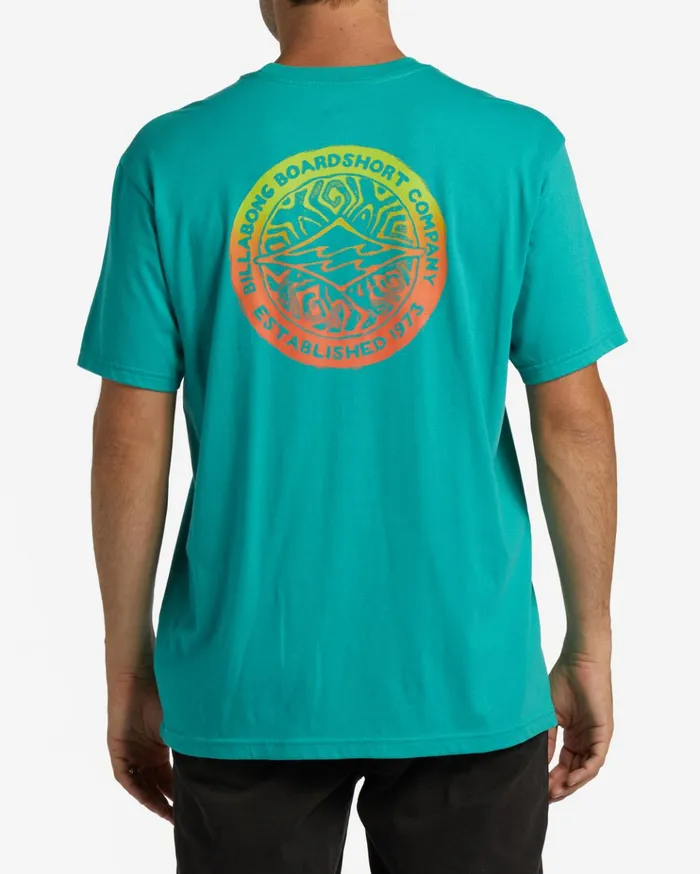 Billabong Swivel TShirt Deep Teal Men TShirts Billabong Swivel TShirt Deep Teal Men TShirts