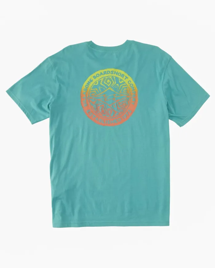Billabong Swivel TShirt Deep Teal Men TShirts Billabong Swivel TShirt Deep Teal Men TShirts