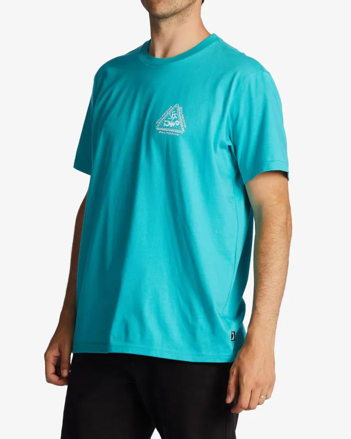 Billabong Tall Tale TShirt Teal Men TShirts Billabong Tall Tale TShirt Teal Men TShirts