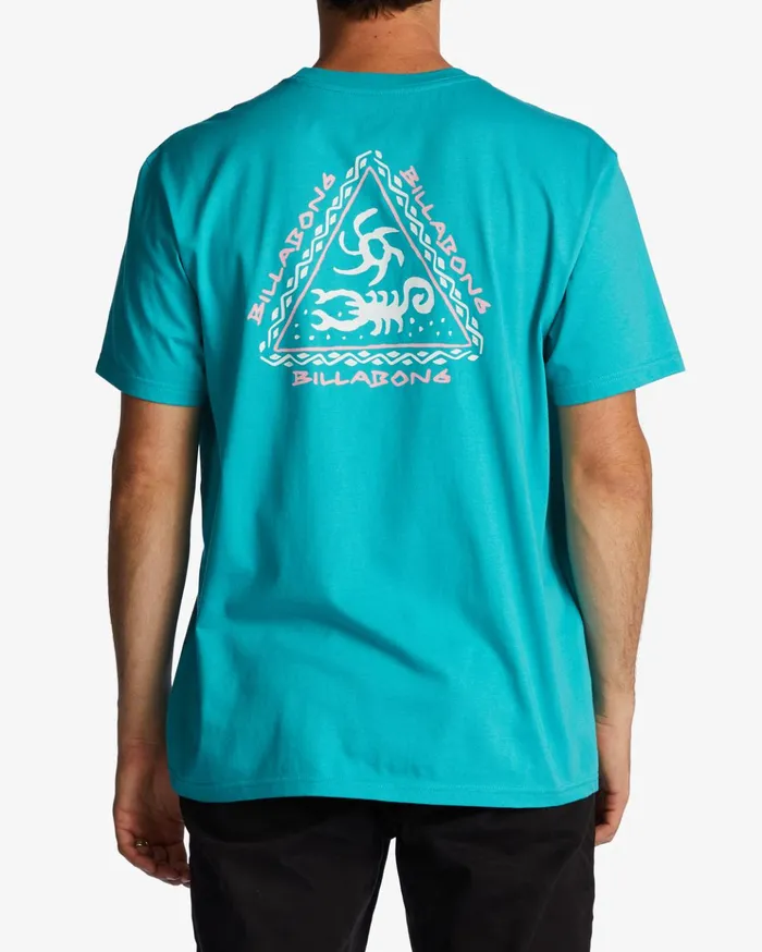 Billabong Tall Tale TShirt Teal Men TShirts Billabong Tall Tale TShirt Teal Men TShirts