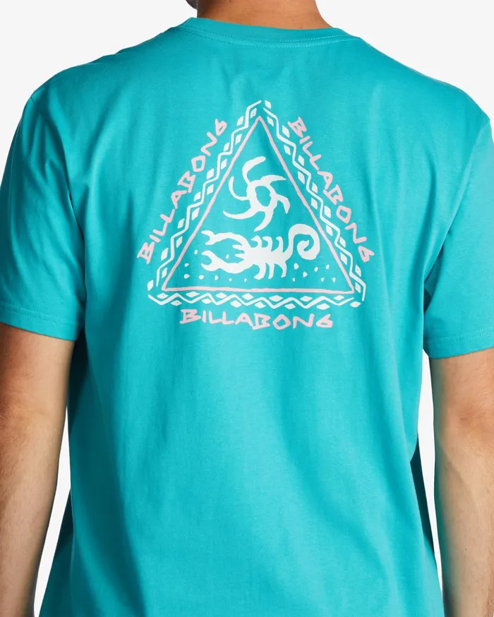 Billabong Tall Tale TShirt Teal Men TShirts Billabong Tall Tale TShirt Teal Men TShirts