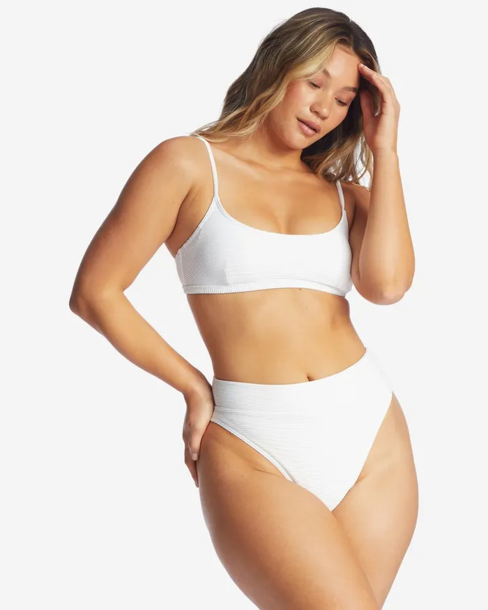 Billabong Tanlines Avery Mini ScoopNeck Bikini Top White Women Bikini Tops Billabong Tanlines Avery Mini ScoopNeck Bikini Top White Women Bikini Tops
