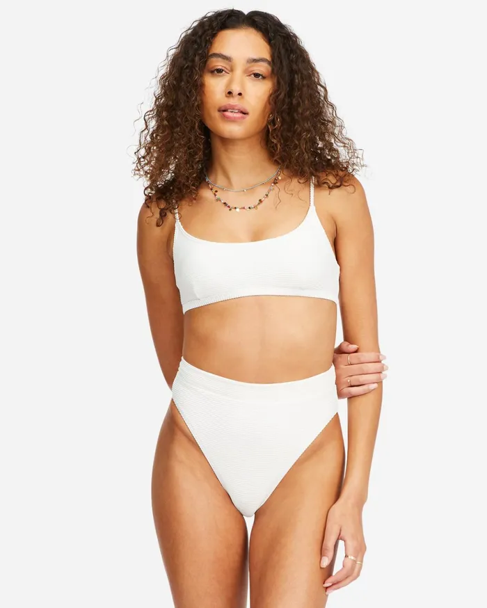 Billabong Tanlines Avery Mini ScoopNeck Bikini Top White Women Bikini Tops Billabong Tanlines Avery Mini ScoopNeck Bikini Top White Women Bikini Tops