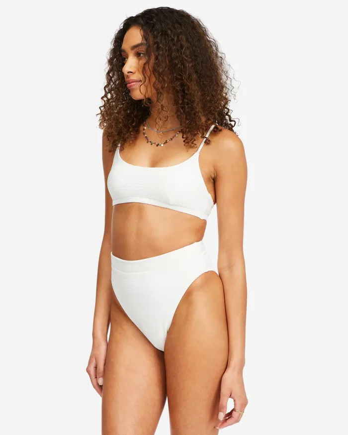 Billabong Tanlines Avery Mini ScoopNeck Bikini Top White Women Bikini Tops Billabong Tanlines Avery Mini ScoopNeck Bikini Top White Women Bikini Tops