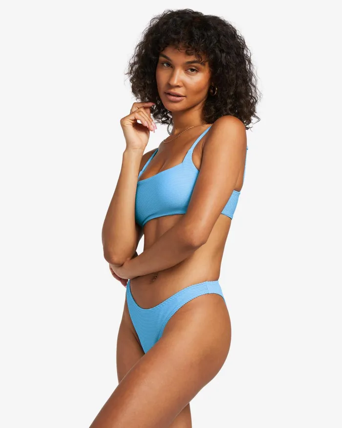 Billabong Tanlines Hike Bikini Bottoms Summer Sky Women Solid Swimwear Billabong Tanlines Hike Bikini Bottoms Summer Sky Women Solid Swimwear