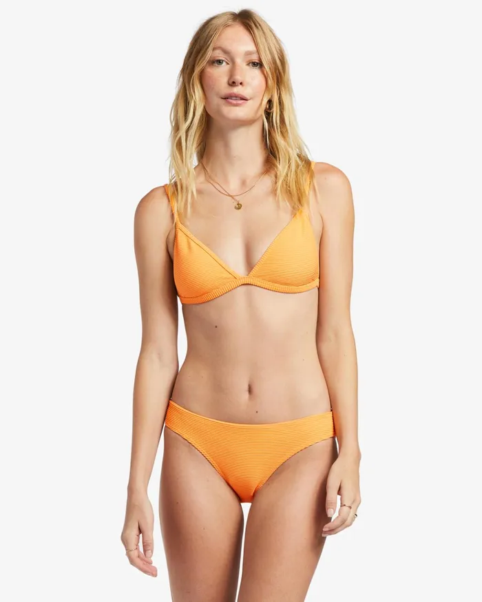 Billabong Tanlines Lowrider Bikini Bottoms Orange Peel Women Solid Swimwear Billabong Tanlines Lowrider Bikini Bottoms Orange Peel Women Solid Swimwear