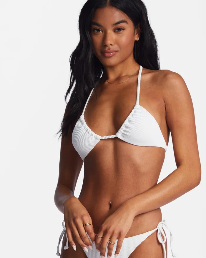 Billabong Tanlines Multi Triangle Bikini Top White Women Bikinis Billabong Tanlines Multi Triangle Bikini Top White Women Bikinis