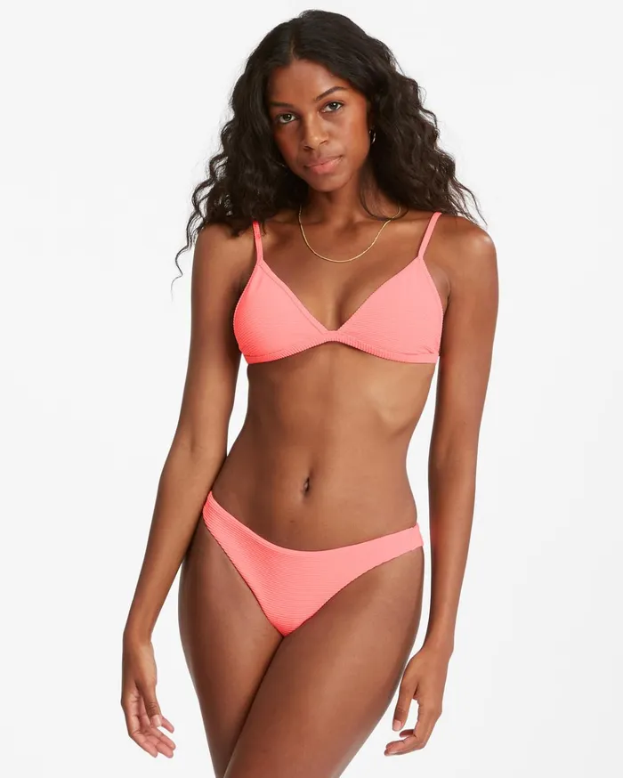 Billabong Tanlines Tanga Bikini Bottoms Sorbet Women Bikini Bottoms