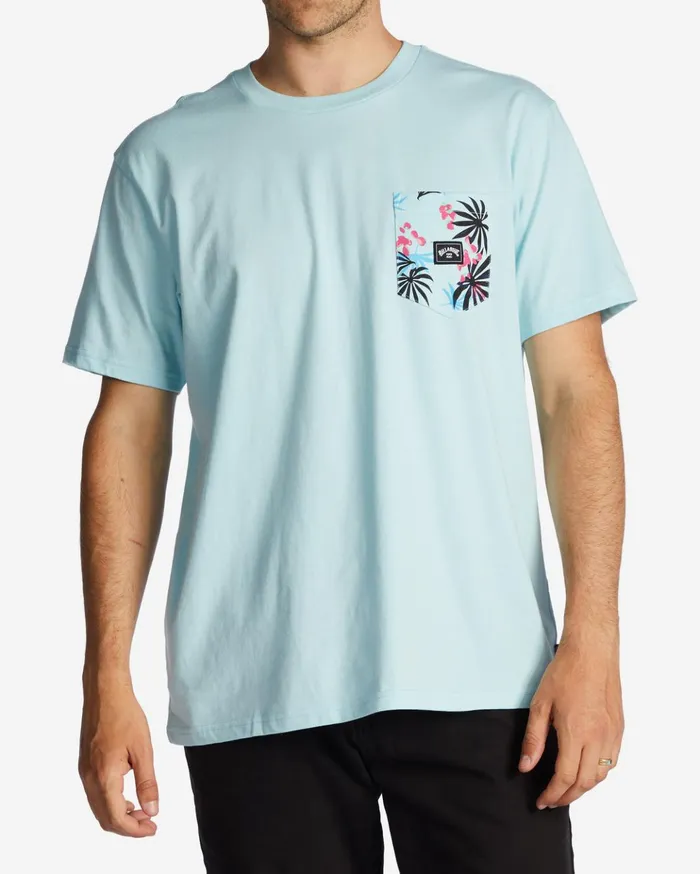 Billabong Team Pocket Pocket TShirt Coastal Men TShirts