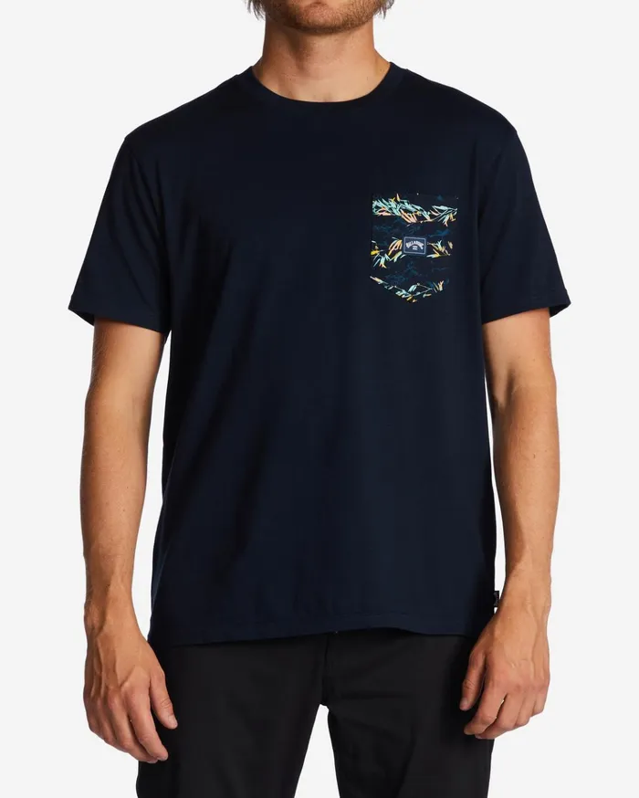 Billabong Team Pocket Pocket TShirt Navy Men TShirts