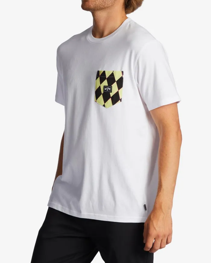 Billabong Team Pocket Pocket TShirt White Men TShirts Billabong Team Pocket Pocket TShirt White Men TShirts
