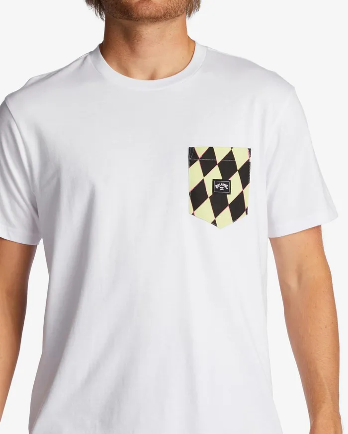 Billabong Team Pocket Pocket TShirt White Men TShirts Billabong Team Pocket Pocket TShirt White Men TShirts