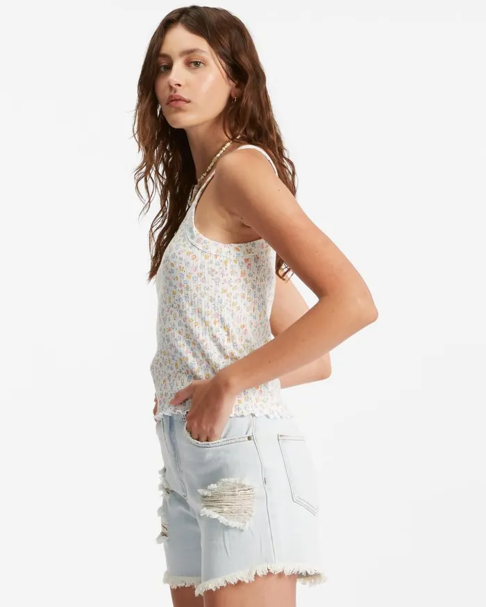 Billabong The Baby Knit Tank Top Multi Women Essentials Billabong The Baby Knit Tank Top Multi Women Essentials