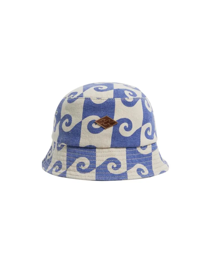 Billabong The Curl Bucket Hat Blue Women Hats and Beanies Billabong The Curl Bucket Hat Blue Women Hats and Beanies