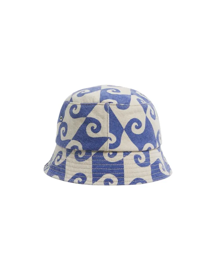 Billabong The Curl Bucket Hat Blue Women Hats and Beanies Billabong The Curl Bucket Hat Blue Women Hats and Beanies