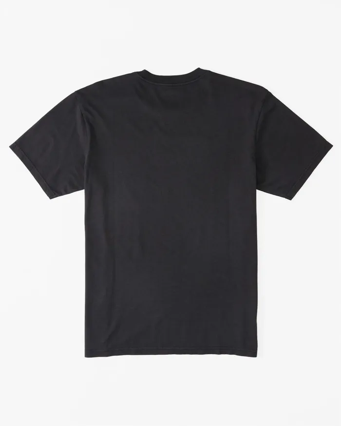 Billabong Theme Diamond TShirt Washed Black Men TShirts Billabong Theme Diamond TShirt Washed Black Men TShirts