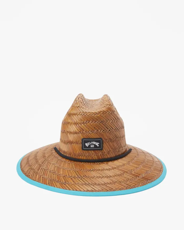 Billabong Tides Print Straw Lifeguard Hat Dark Mint Men Hats Billabong Tides Print Straw Lifeguard Hat Dark Mint Men Hats