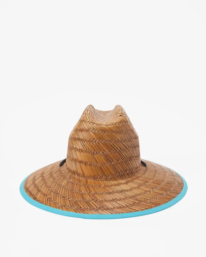 Billabong Tides Print Straw Lifeguard Hat Dark Mint Men Hats Billabong Tides Print Straw Lifeguard Hat Dark Mint Men Hats