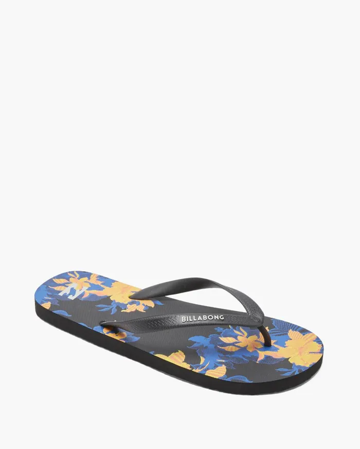 Billabong Tides SlipOn Sandals Neon Night Men Flip Flops Billabong Tides SlipOn Sandals Neon Night Men Flip Flops