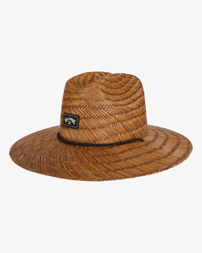 Billabong Tides Straw Lifeguard Hat Brown Men Hats