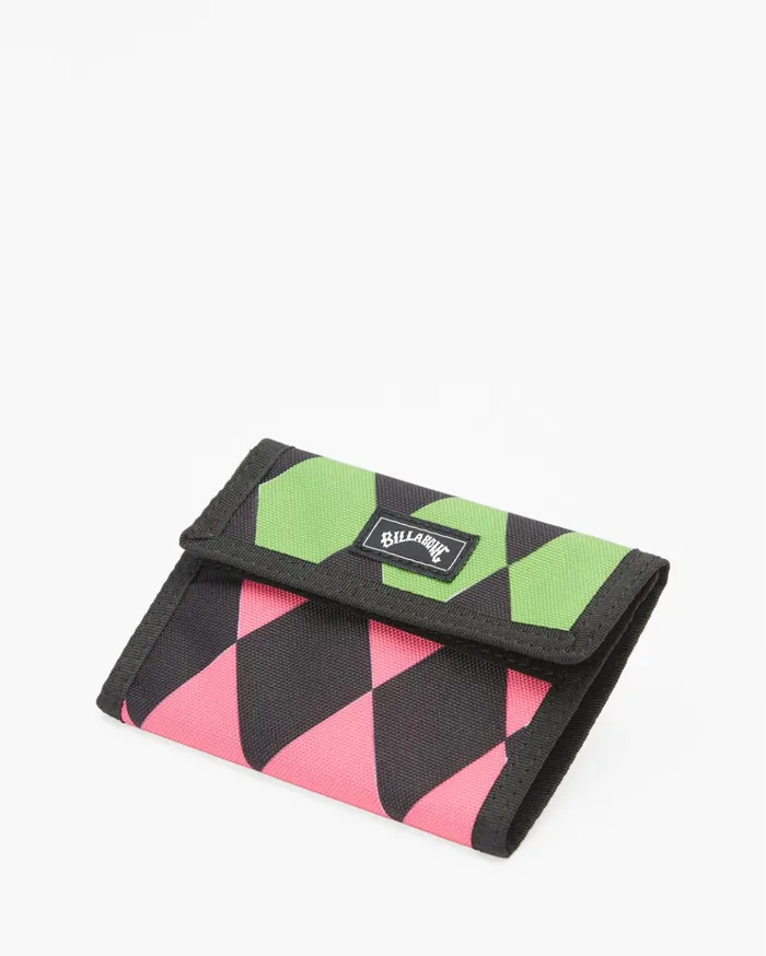 Billabong Tribong Lite TriFold Wallet Neon Green Men Wallets Billabong Tribong Lite TriFold Wallet Neon Green Men Wallets