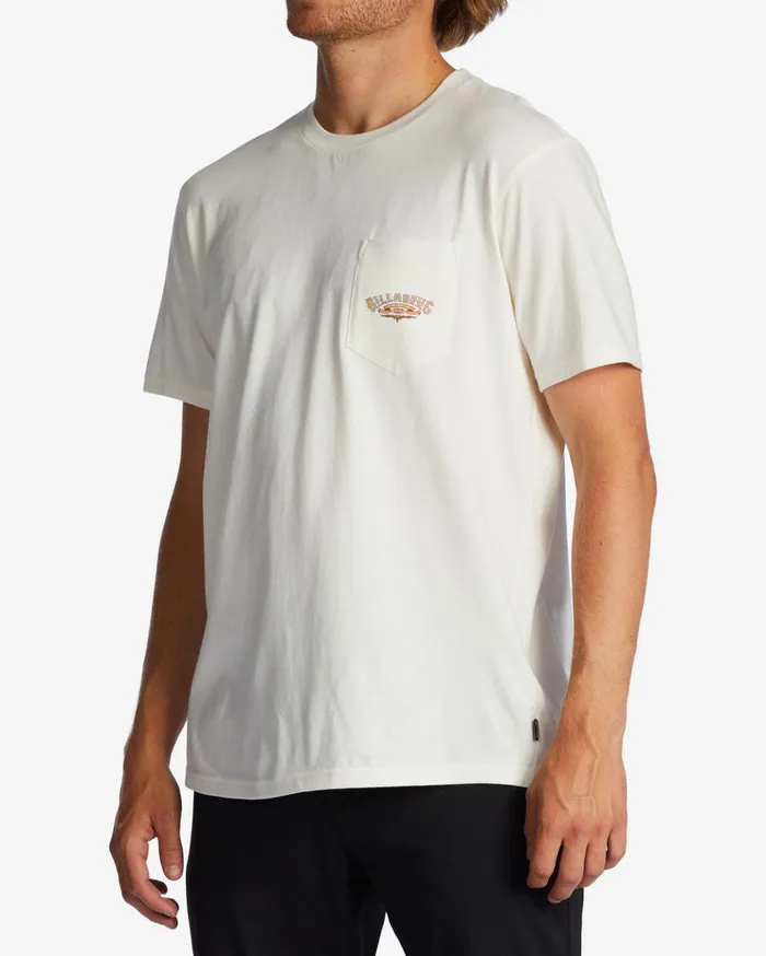 Billabong Troppo Pocket TShirt Off White Men TShirts Billabong Troppo Pocket TShirt Off White Men TShirts