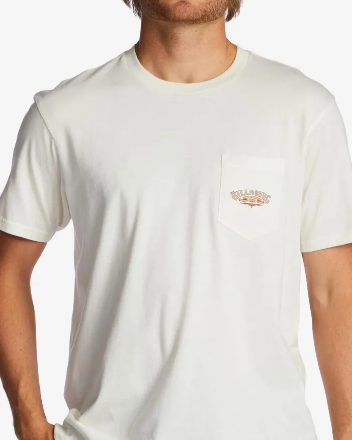 Billabong Troppo Pocket TShirt Off White Men TShirts Billabong Troppo Pocket TShirt Off White Men TShirts